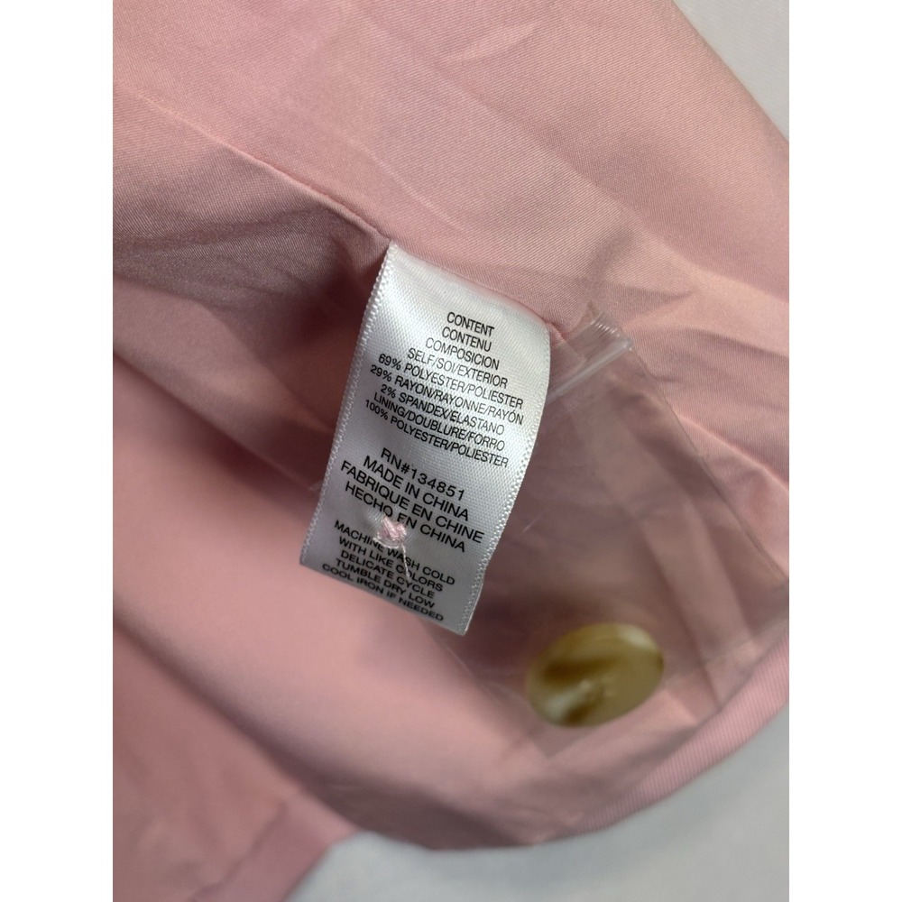 WAYF Women's Pink Blazer Jacket Medium M NWT Nordstrom One Button - Picture 7 of 13